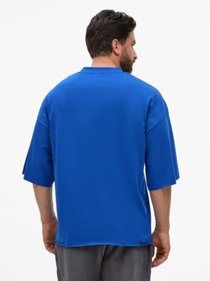 Футболка унисекс T1, синяя, размер XS/S