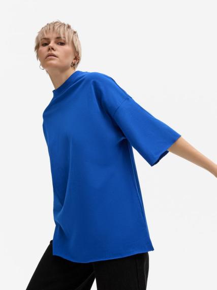 Футболка унисекс T1, синяя, размер XS/S