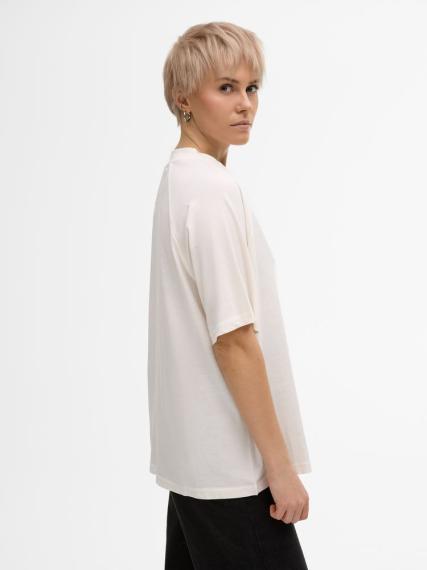 Футболка унисекс T2, молочно-белая, размер XL/XXL