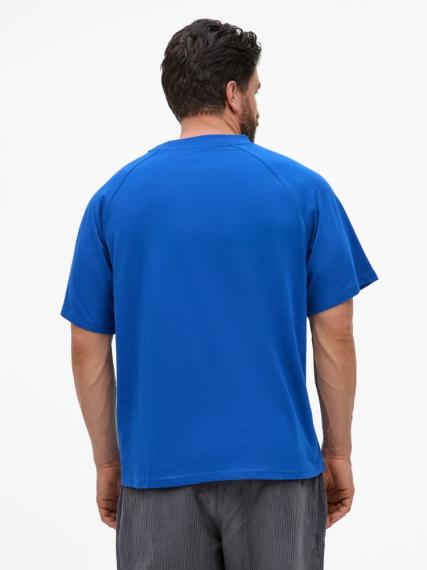 Футболка унисекс T2, синяя, размер XS/S