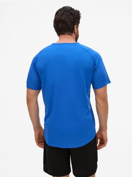 Футболка унисекс Sporty 140 ярко-синяя, размер XL