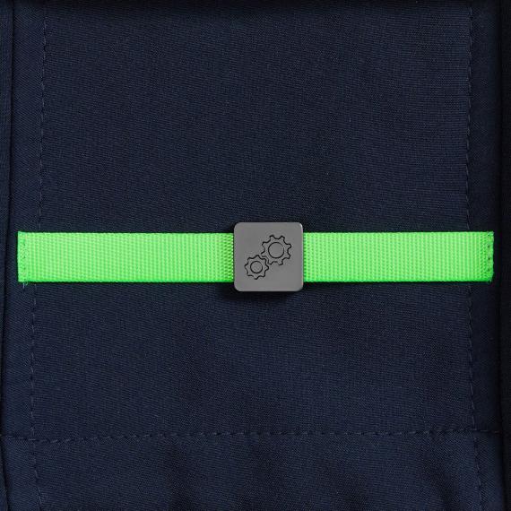 Куртка софтшелл с капюшоном мужская Race Men, темно-синяя, размер S