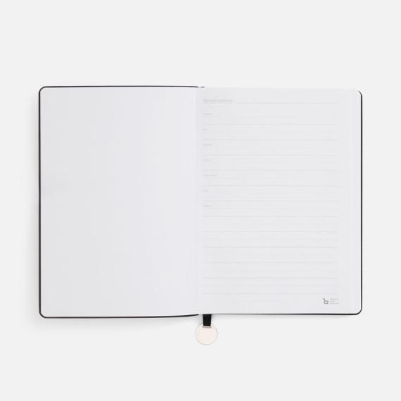 Ежедневник Lafite, недатированный, черный