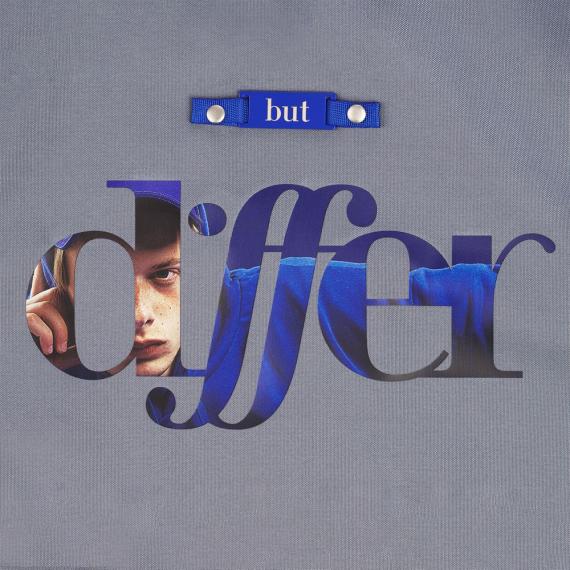 Рюкзак B3, серый с серыми лямками