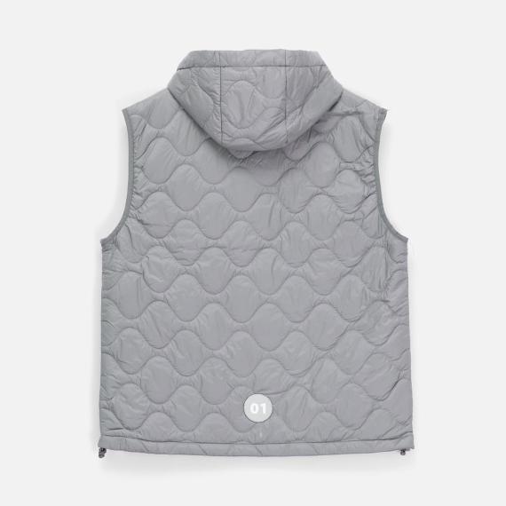 Жилет унисекс Tarnaby, светло-серый, размер XXL