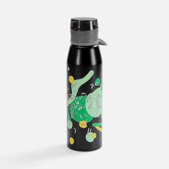 Бутылка для воды Billy Gym, матовая черная