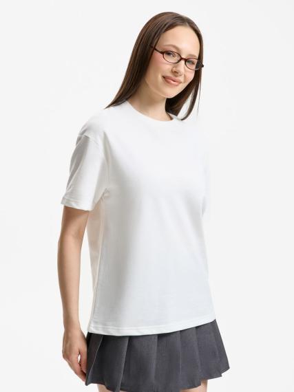 Футболка унисекс Durington, белая, размер M/L