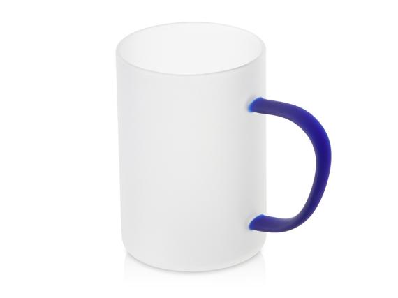 Стеклянная матовая кружка для сублимации «Акцент»