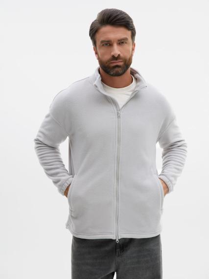 Куртка флисовая унисекс Nebo, светло-серая, размер S