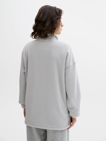 Куртка флисовая унисекс Nebo, светло-серая, размер S