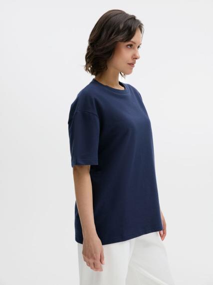 Футболка унисекс Durington, темно-синяя, размер XS/S