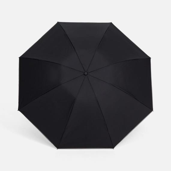 Зонт наоборот складной Futurum, черный