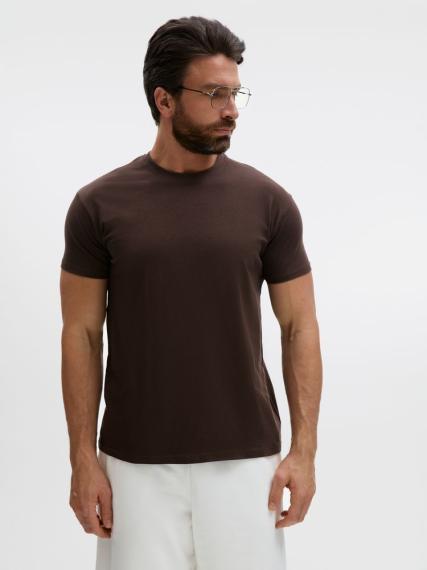 Футболка Regent 150 темно-коричневая (шоколад), размер XL