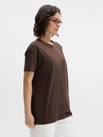 Футболка Regent 150 темно-коричневая (шоколад), размер XL