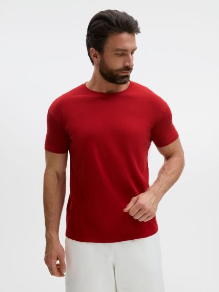 Футболка Regent 150 вишнево-красная, размер L