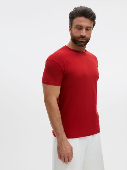 Футболка Regent 150 вишнево-красная, размер L