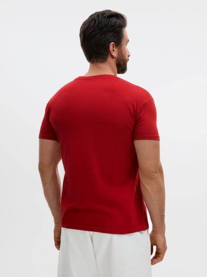 Футболка Regent 150 вишнево-красная, размер L