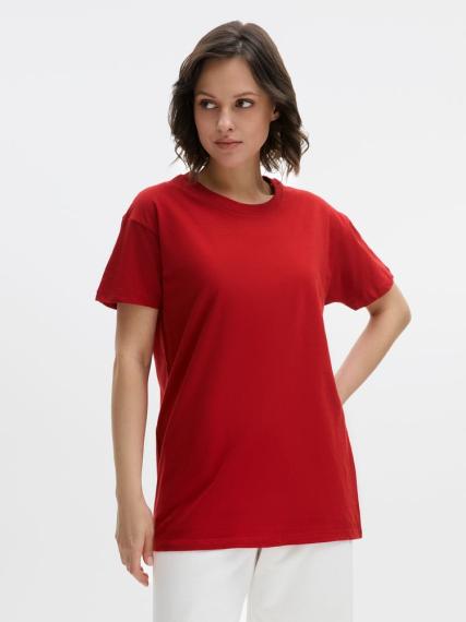 Футболка Regent 150 вишнево-красная, размер L