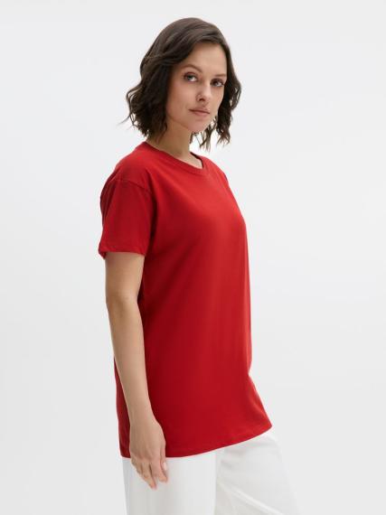 Футболка Regent 150 вишнево-красная, размер L