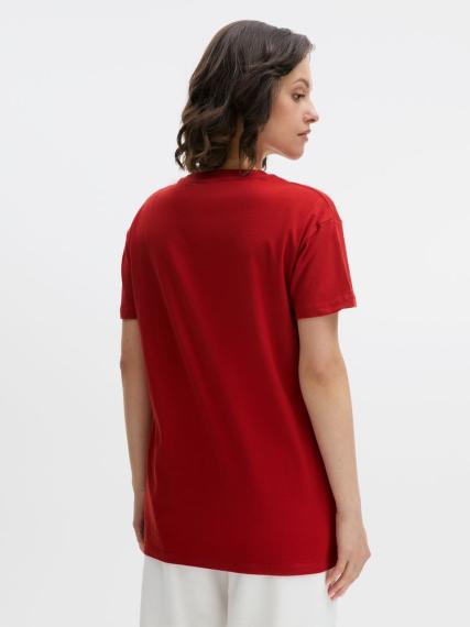Футболка Regent 150 вишнево-красная, размер L