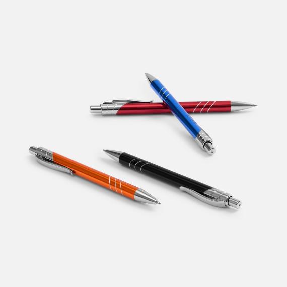 Ручка шариковая Underton Metallic, синяя