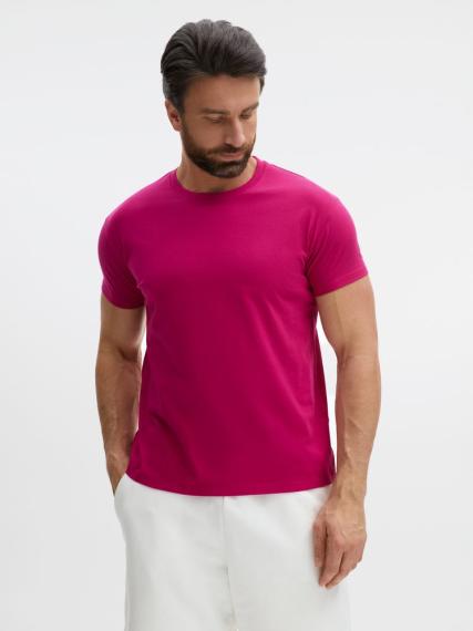 Футболка Imperial 190 ярко-розовая (фуксия), размер S