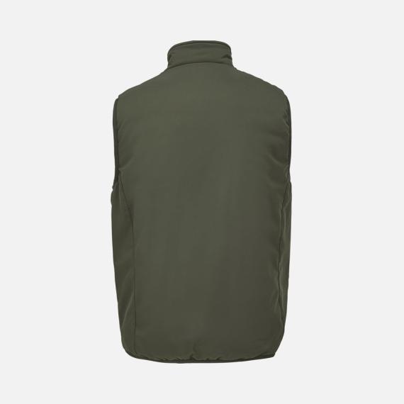 Жилет софтшелл унисекс Falcon BW, темный хаки, размер S