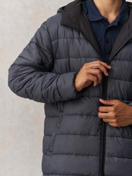 Куртка-парка унисекс Reverse, темный хаки, размер XS