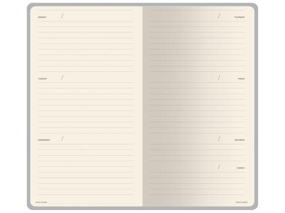 Еженедельник недатированный А6 «Morandi. Пыльная роза»