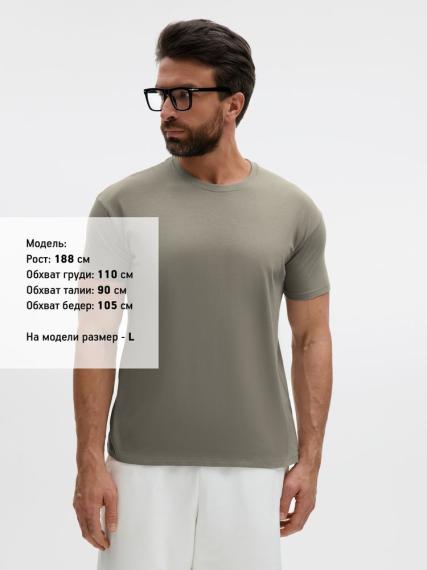 Футболка Regent 150 серая (стальная), размер XS