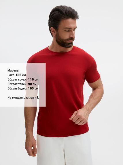 Футболка Regent 150 вишнево-красная, размер L