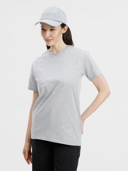 Футболка унисекс T-Bolka 160, серый меланж, размер 6XL