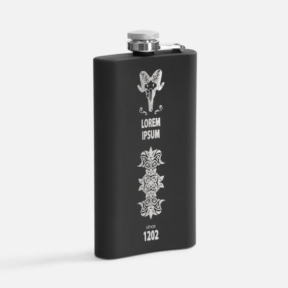 Фляжка Beatum, черная