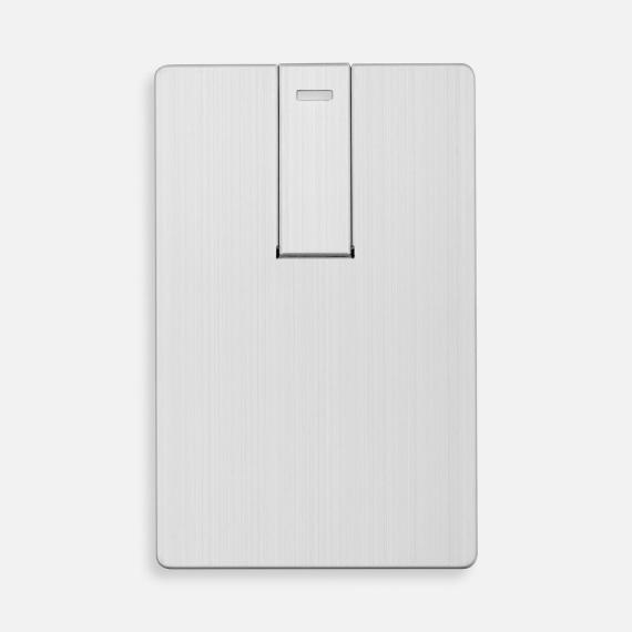 Флешка Platinum Card, 32 Гб, серебристая