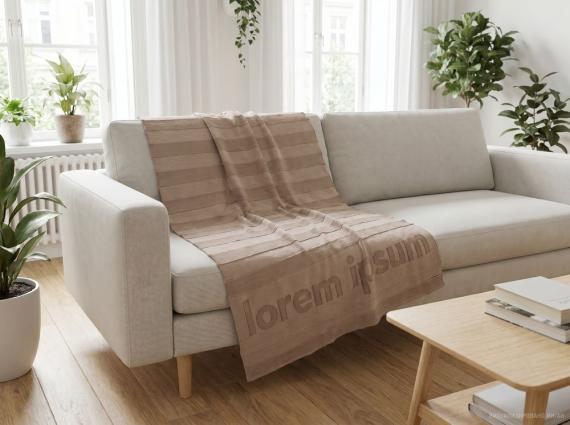 Плед на заказ Pleat Plus, М, акрил