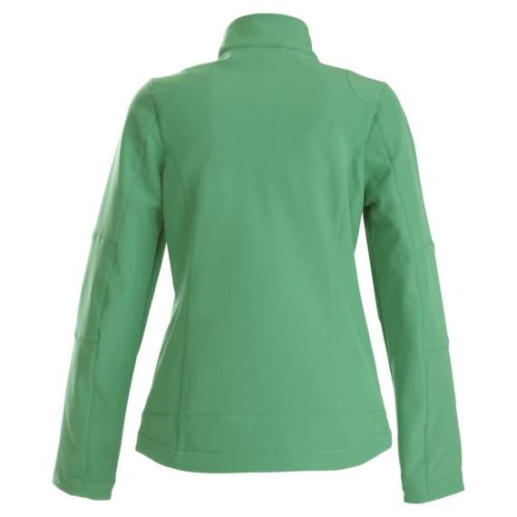 Куртка софтшелл женская Trial Lady зеленая, размер M